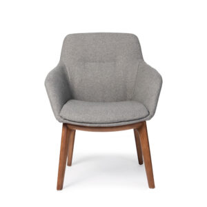 Sillón de visita Kent respaldo medio