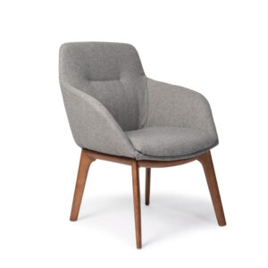 Sillón de visita Kent respaldo medio