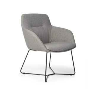 Sillón de visita Kent base trineo