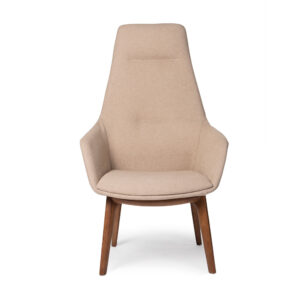 Sillón de visita Kent respaldo alto