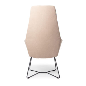 Sillón de visita Kent respaldo alto base trineo